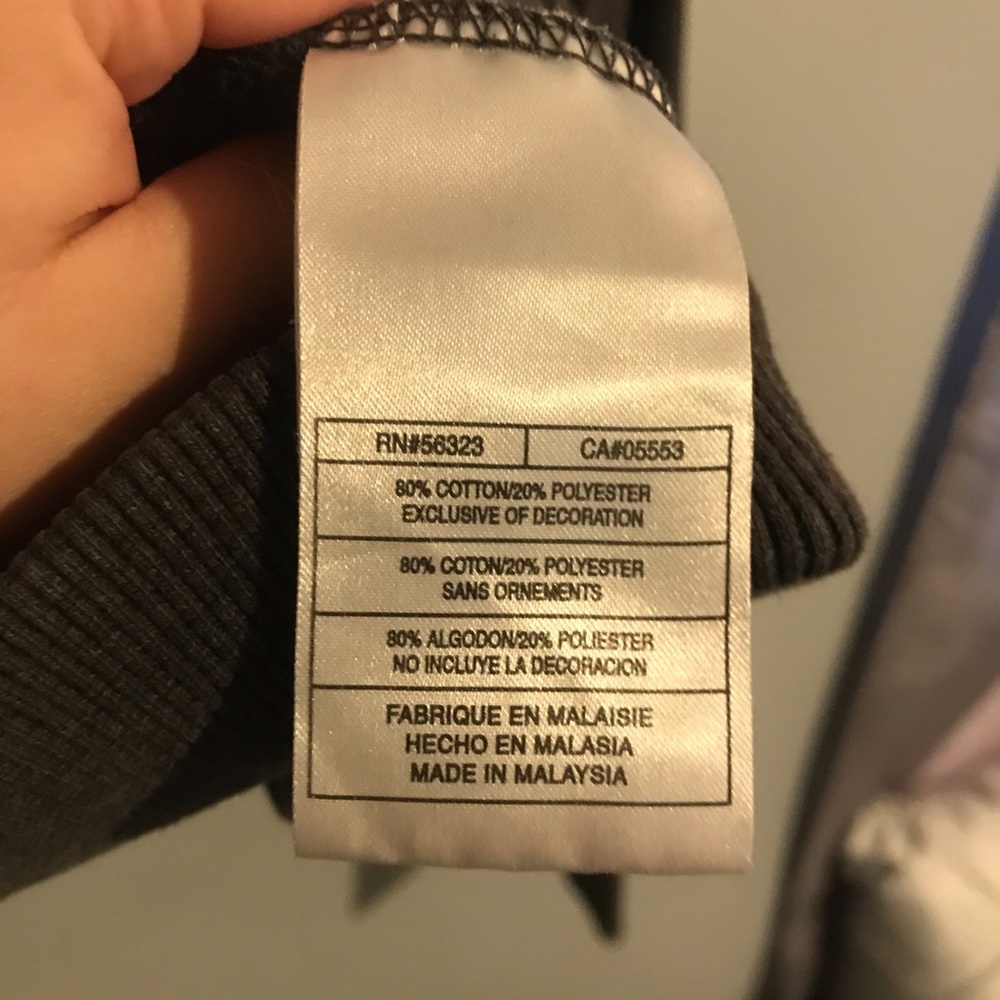 Nike Gray Zip Up Jacket Medium - image 7